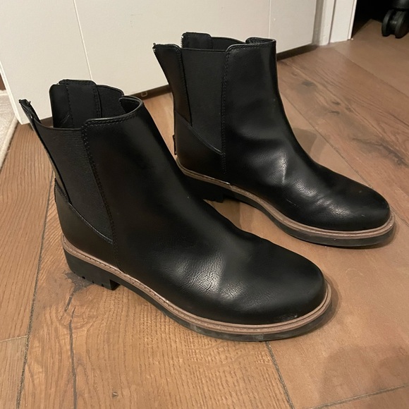 Espirit Sam Chelsea Black Ankle Boots - Picture 15 of 16